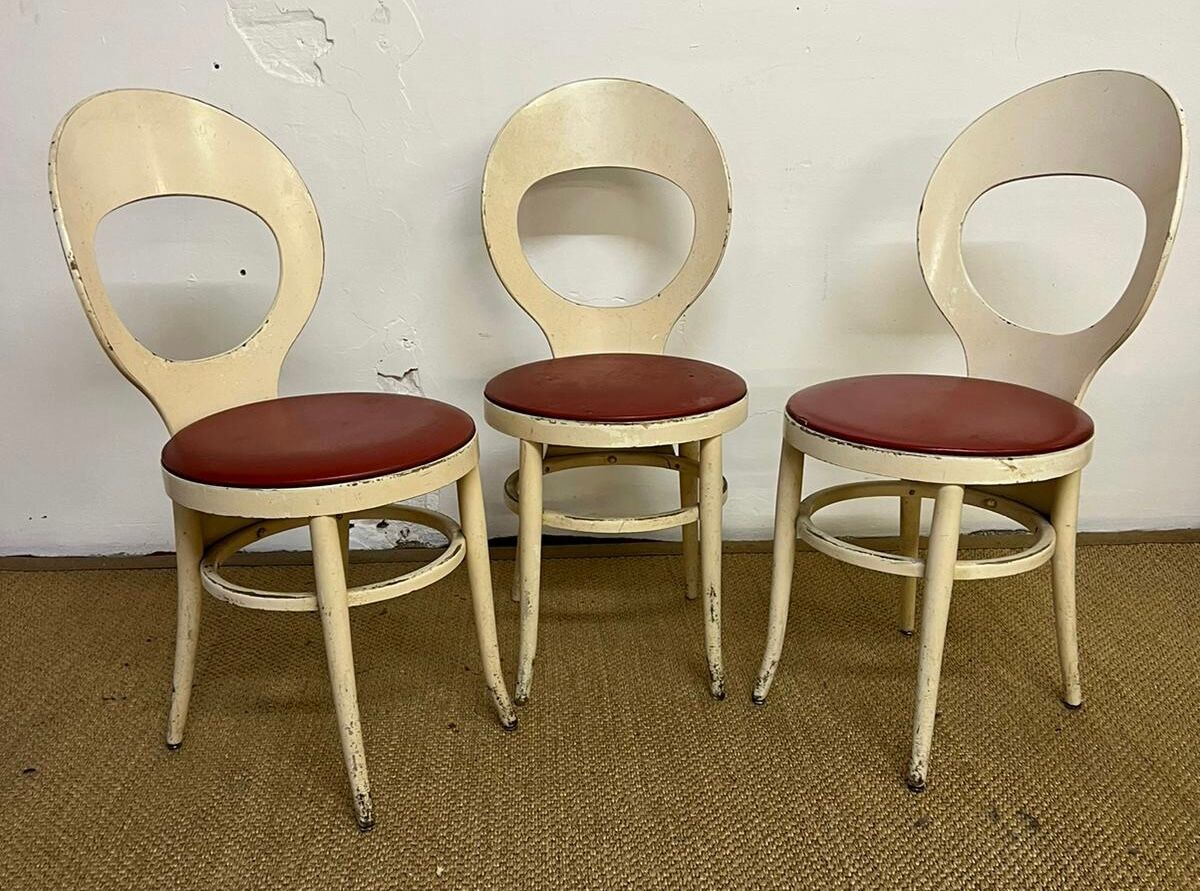 3 Baumann seagull chairs