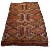 Vintage turkish kilim rug , 100 x 67 cm