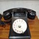 Telephone black bakelite