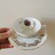 Duo of vintage porcelain cups