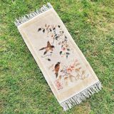 60x30cm bird silk carpet