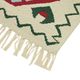 Turkish Handwoven Vintage Herki Kilim 85 cm x 375 cm