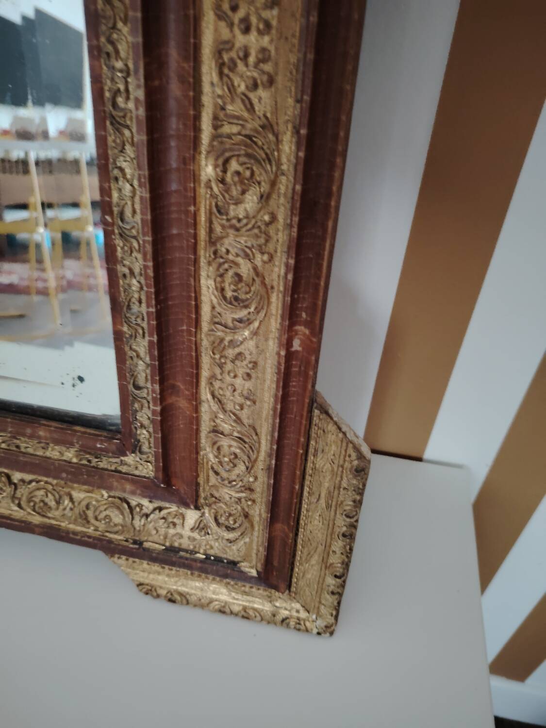 Antique mirror