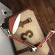 Lampe de bureau vintage architecte rouge