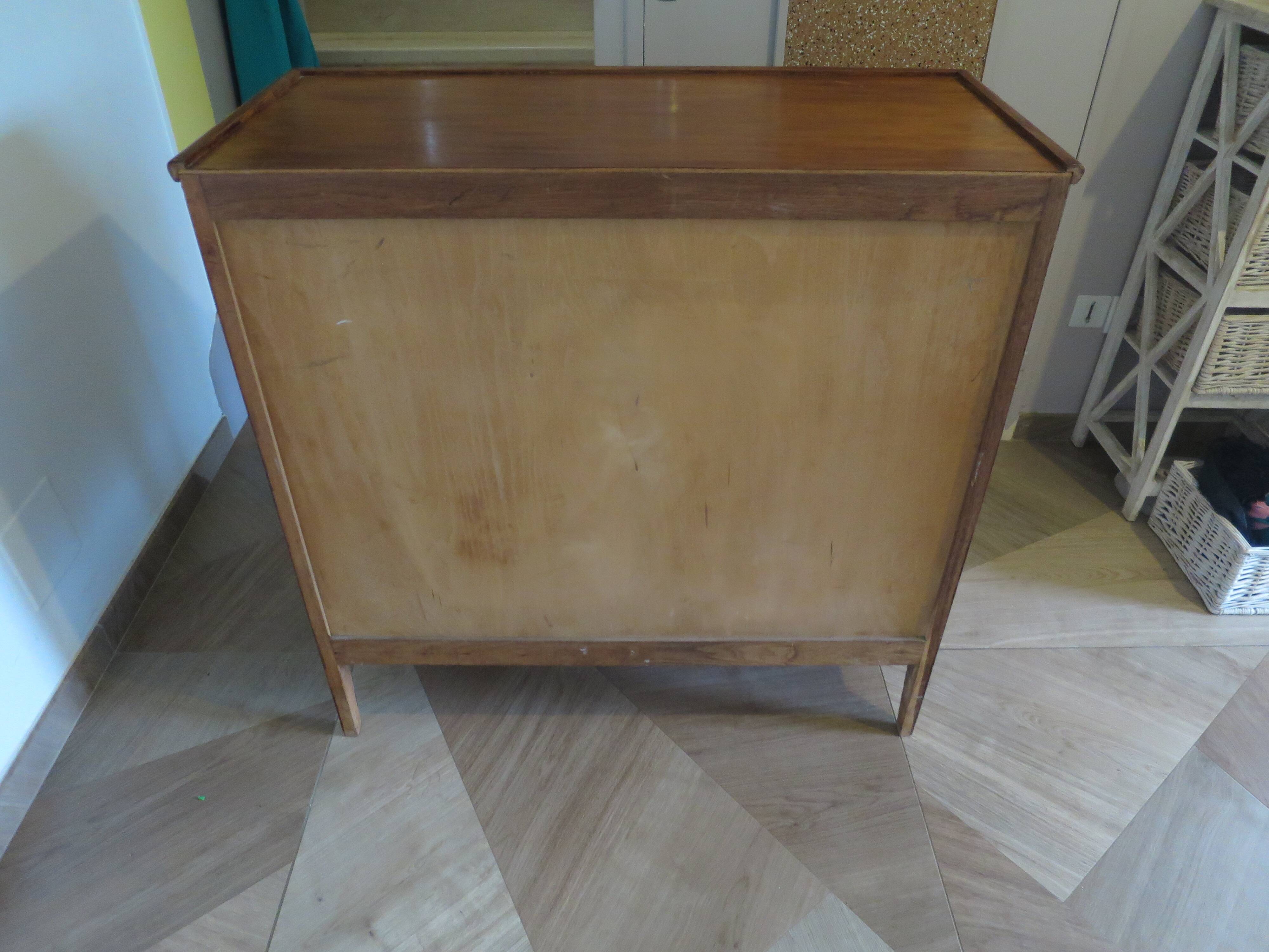 Vintage - Chest of drawers - 4 drawers - wood - 1950s/60s - modernist/Scandinavian