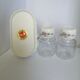 Salt shaker and vintage pepper pot