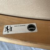 SERIES OF 6 SCANDINAVIAN TEAK CHAIRS BY JOHANNES ANDERSEN