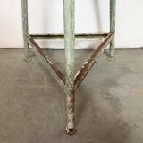 Green Industrial Workshop Stool, 1960s