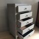 Vintage chest of drawers in painted wood