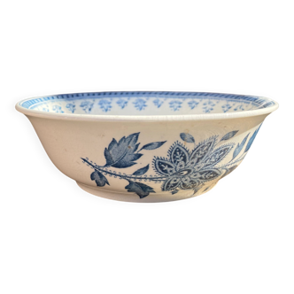Ironstone bowl Sarreguemines Burgos