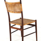 Dining room set 'Bologna' - 3 seater sofa - 3 chairs - mid century modern