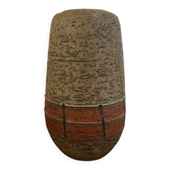vase Spara ceramic chamotte 1960 1970