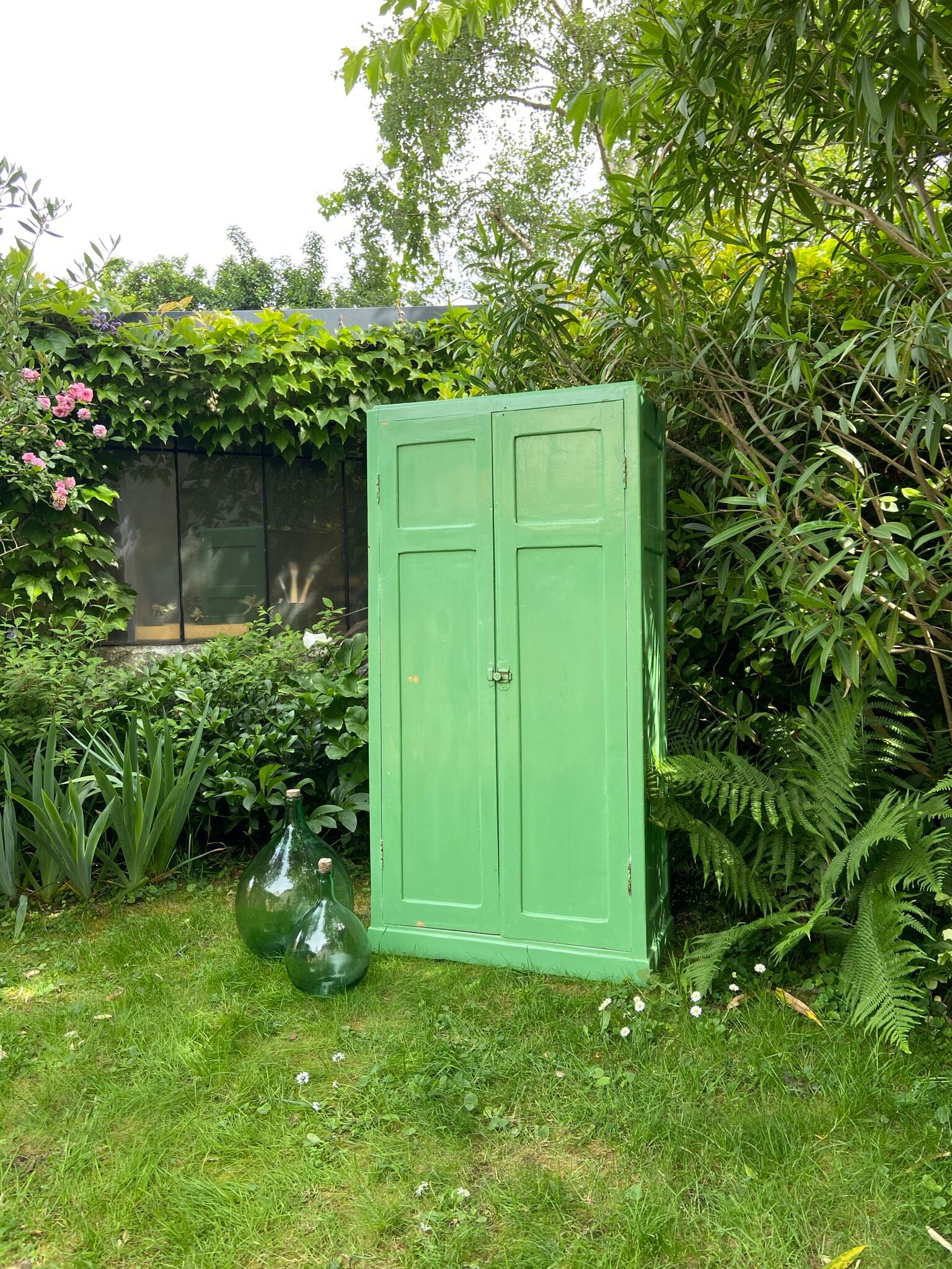 Vintage workshop cabinet