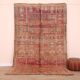 Vintage Moroccan Wool Rug 169 x 280 cm, Berber Handmade Rug Bohemian Style