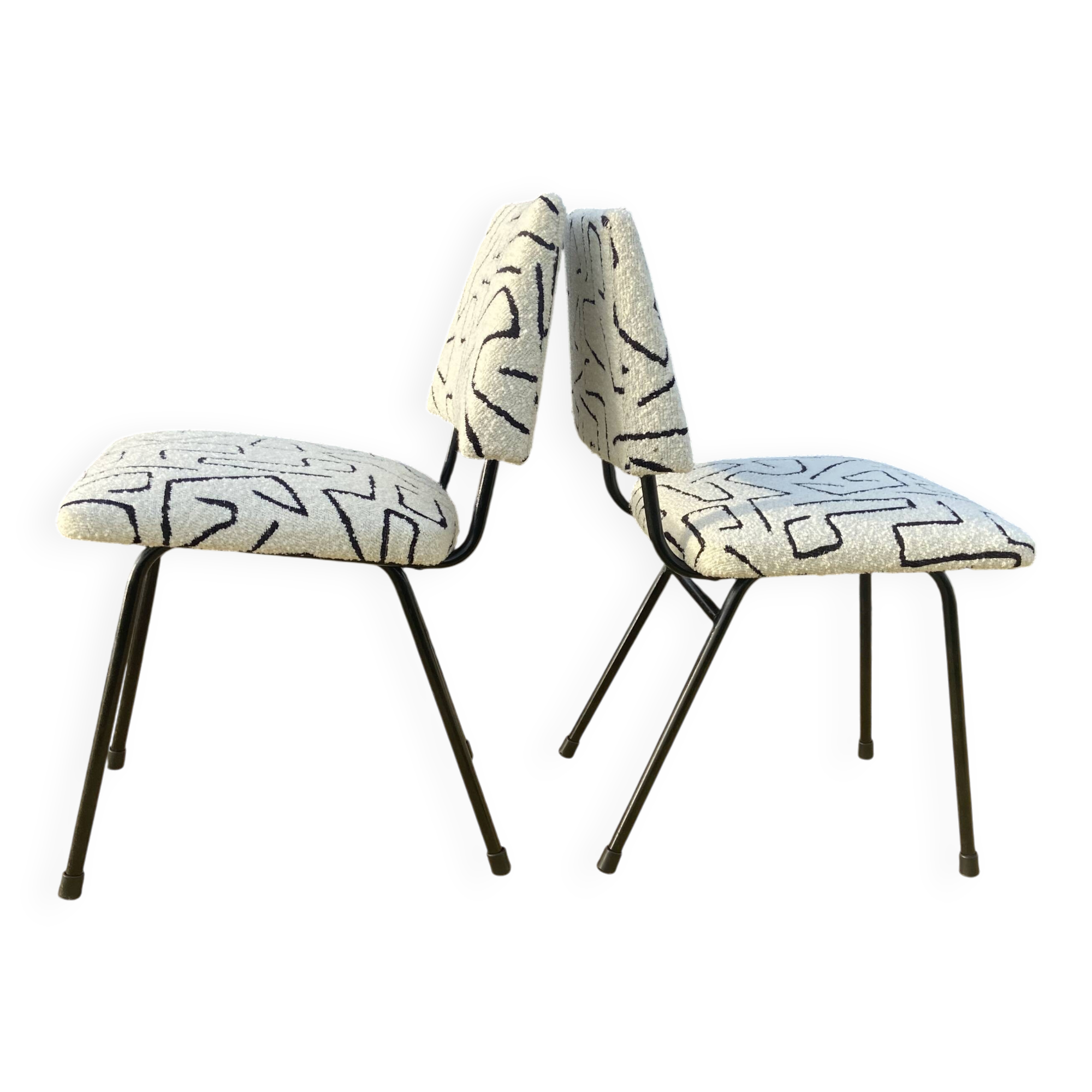 Pair of 1950s "Miro" chairs
