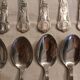 Antique flatware set for 51 place settings