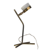 Jean boris lacroix (1902-1984) small brass lamp pierre guariche