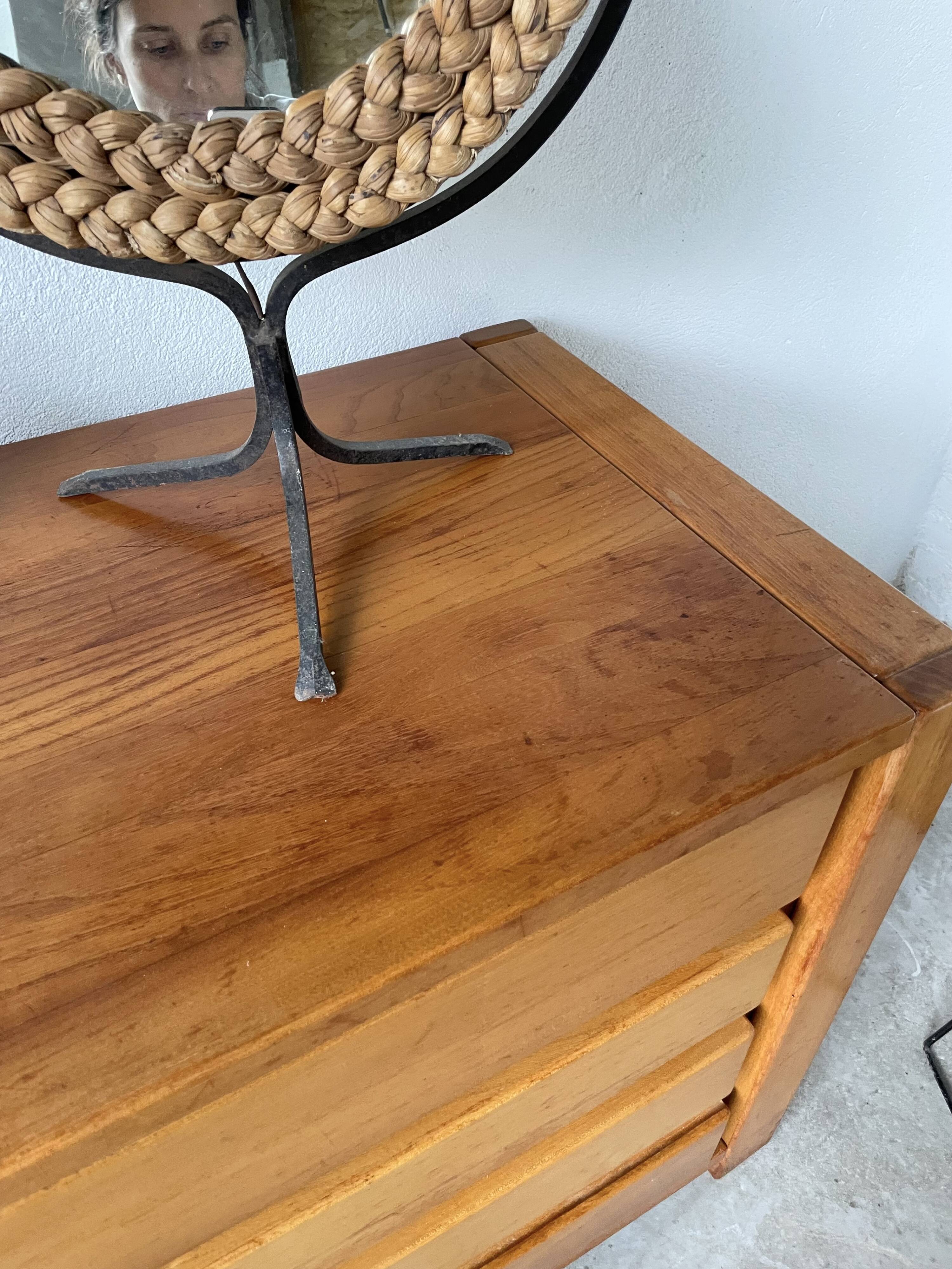 Elm chest of drawers Maison Regain