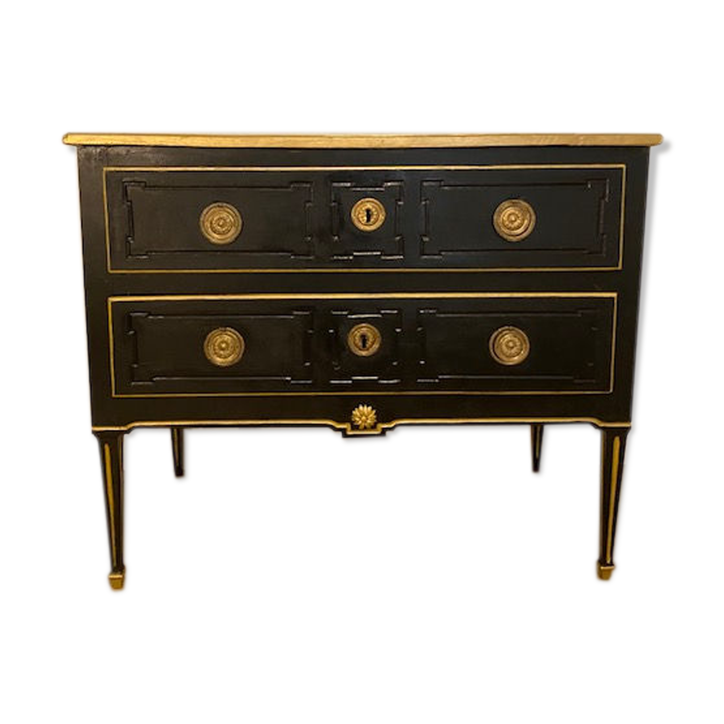 Painted chest of drawers