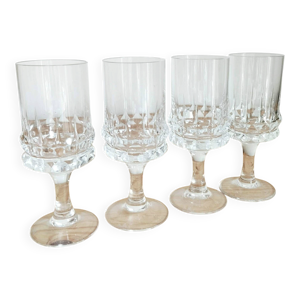 Lot de 4 verres à eau