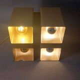 Raak 4-light pendant light, Viervoud model, Holland 1970.