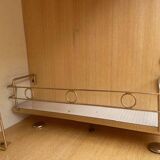 Vintage Formica bar cabinet