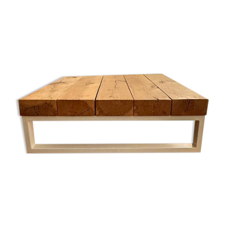 Table basse en chêne massif