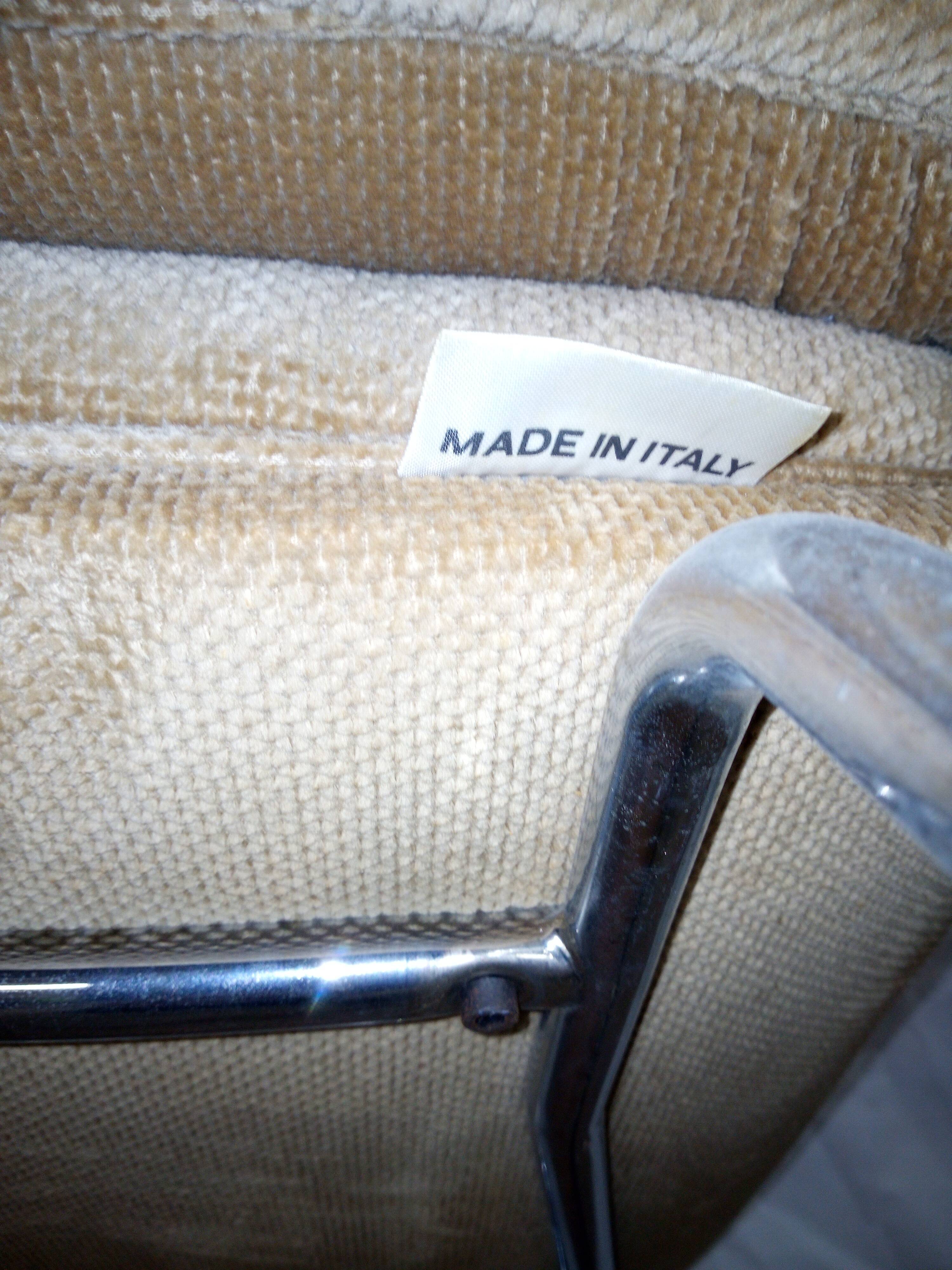 Fauteuil vintage Emmegi Monselarredo