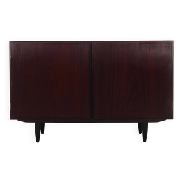 Mahogany cabinet, Danish design, 1970s, manufacturer: Omann Jun