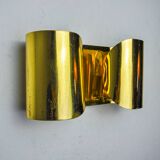 “Foglios” wall lamp in brass, Italy, 1970