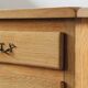 Vintage 1970s Danish Oak Low Cabinet / Sideboard, Henning Kjærnulf style
