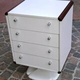 Tulip leg commode design, French manufacturing by Gautier.