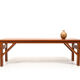 Modern Danish Teak Bench / Long Side Table 1960s.