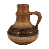 French soliflore vase in enamelled sandstone, 50