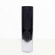 Frosted black Murano glass vase