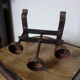 Metal candleholder
