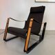 Leather and Steel Lounge Chair "Cité" by Jean Prouvé for Vitra, 2002