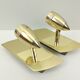 Pair of wall lamps spotlights gold metal Eglo