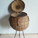 Vintage 60s work basket