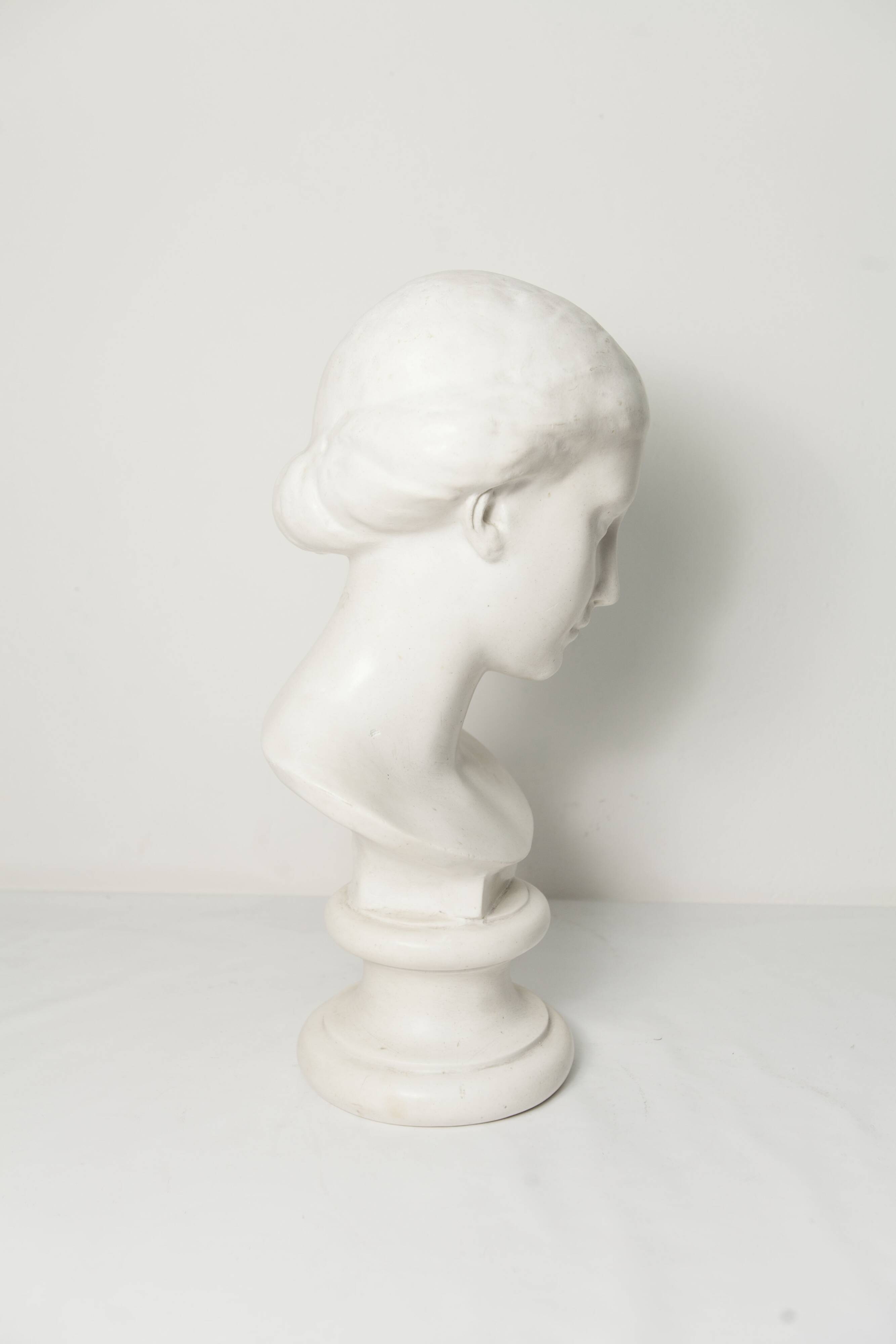 Buste femme en marbre 43cm musée Louvre 1445