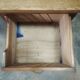Small vintage oak desk