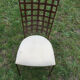 Set of 4 wrought iron chairs