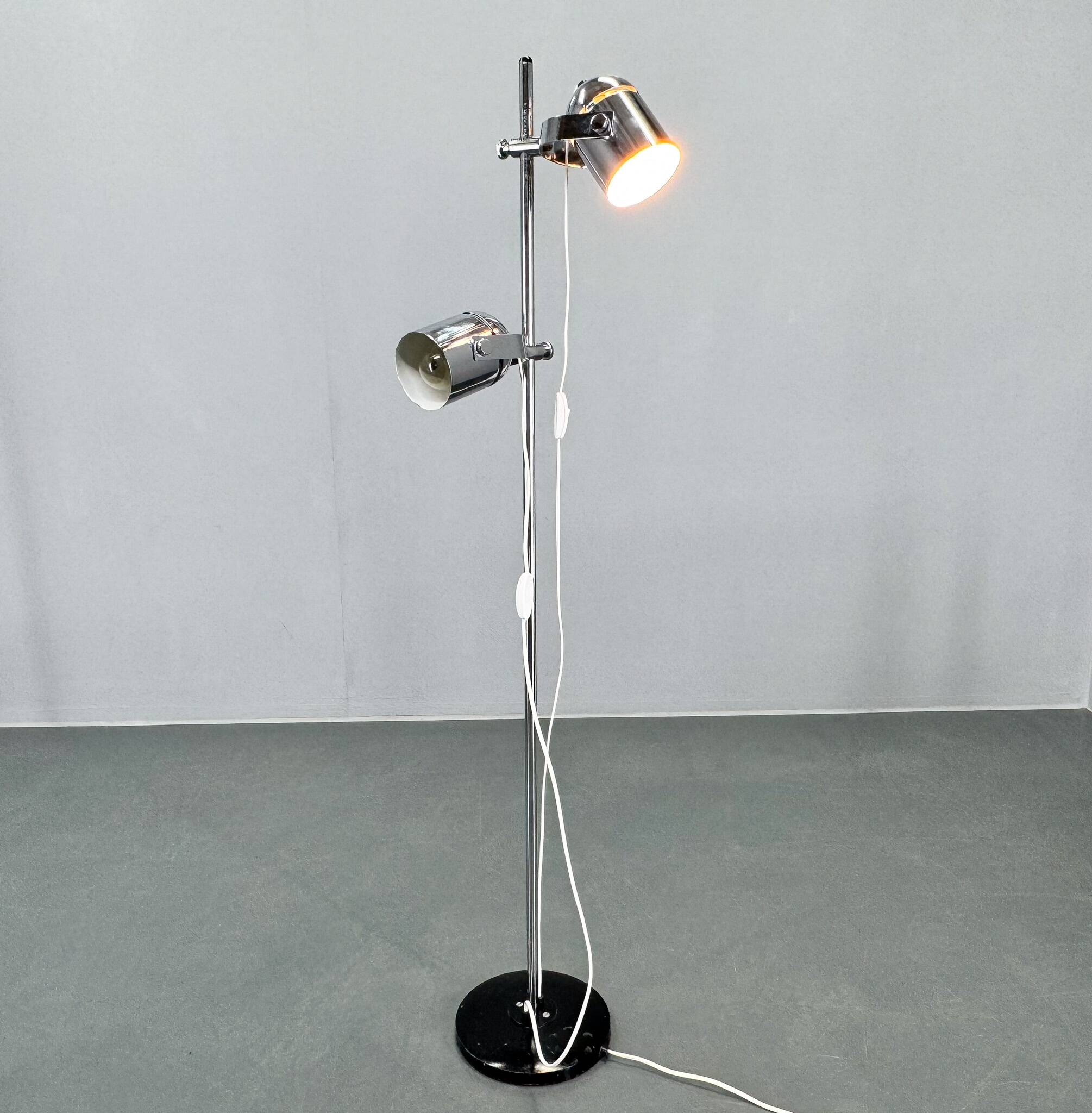 Mid Century Floor Lamp Designed by Stanislav Indra, 1970's