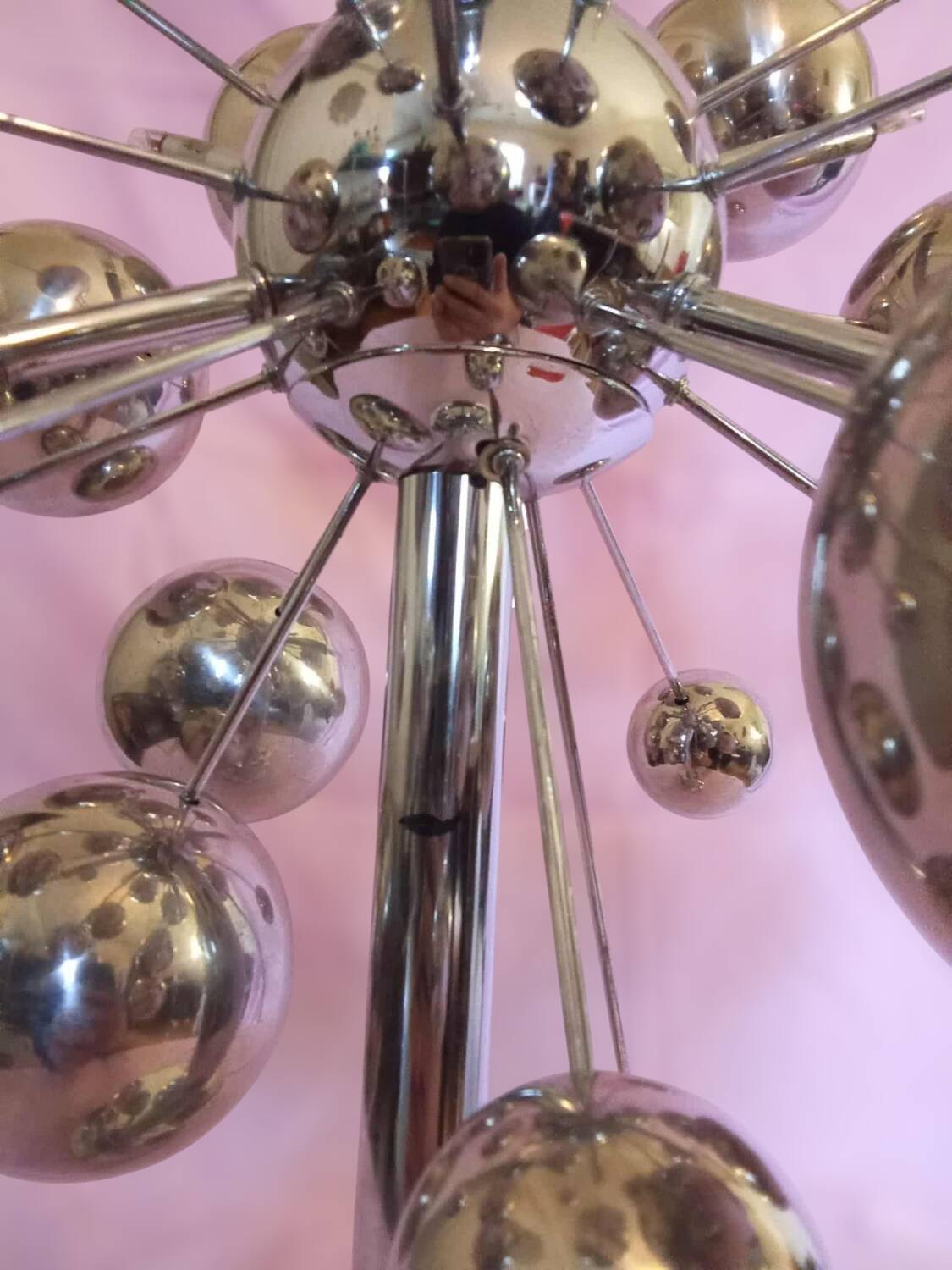 Vintage Sputnik Designer Lamp