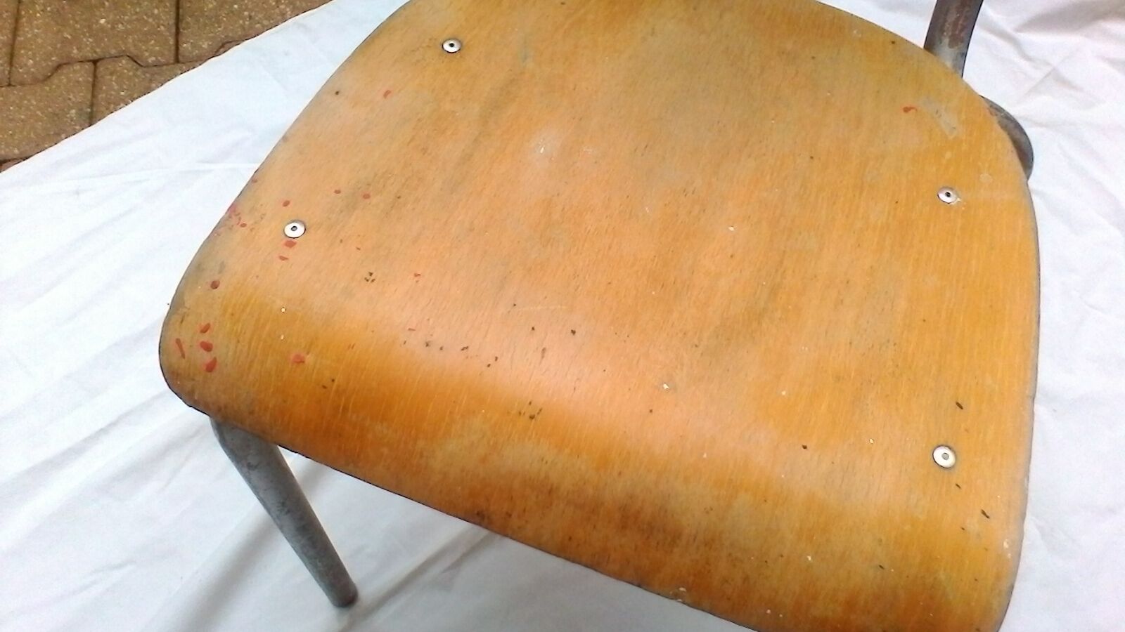 Vintage school chair