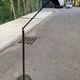 Vintage Italian floor lamp Zid (1996) in Loup & Brass finish with dimmer.