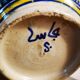 Candy pot ceramic hand painted