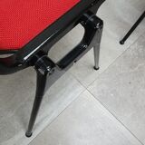 Set of 6 DSC106 chairs by Giancarlo Piretti for Castelli