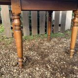 Round table with extension signed rené trotel