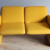 Canapé pop jaune, 1970-1980